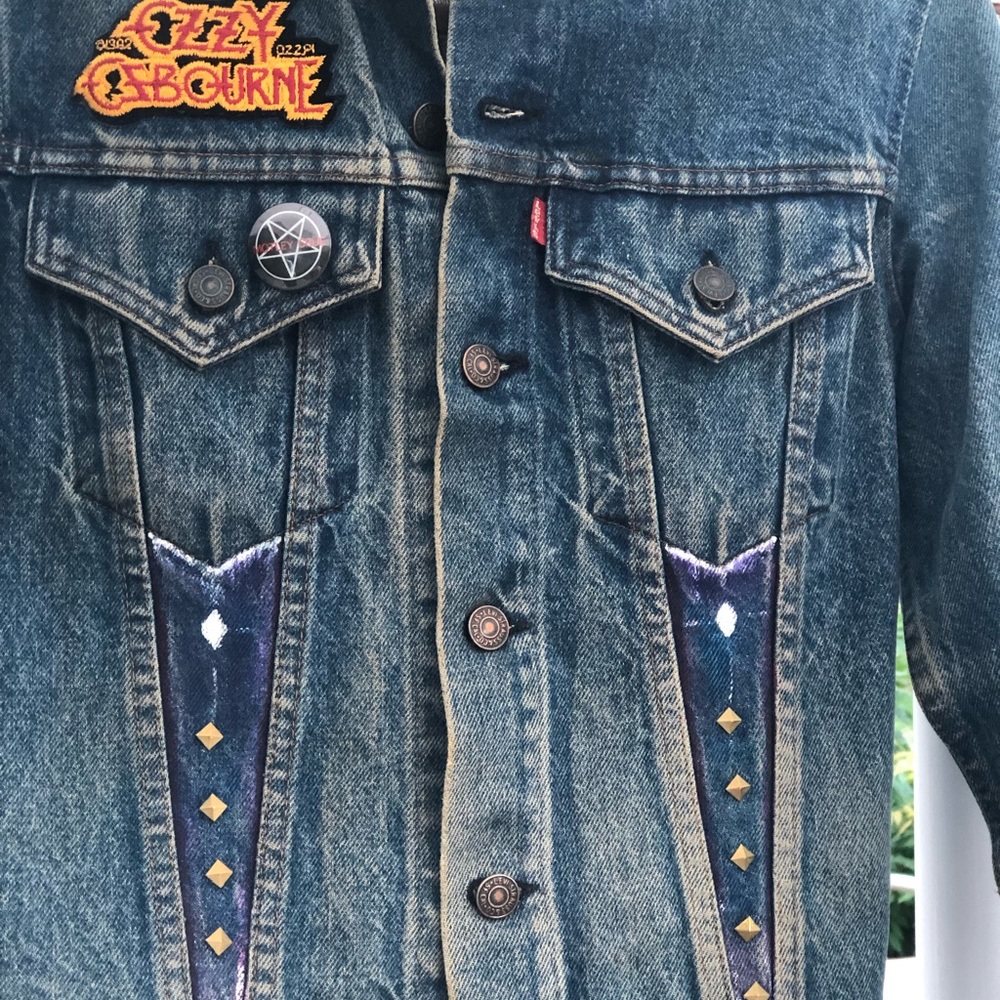 Vintage 1980’s denim jacket - Picture 1 of 7